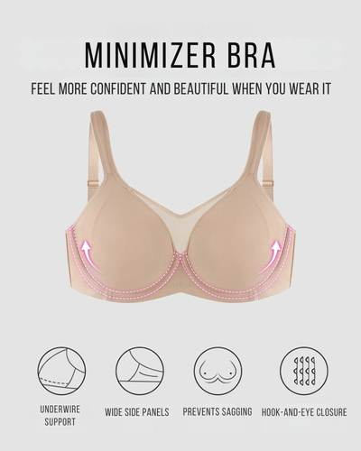 Shapea Minimizer Bra - Cloud Comfort