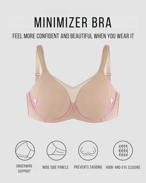 Shapea Minimizer Bra - Cloud Comfort