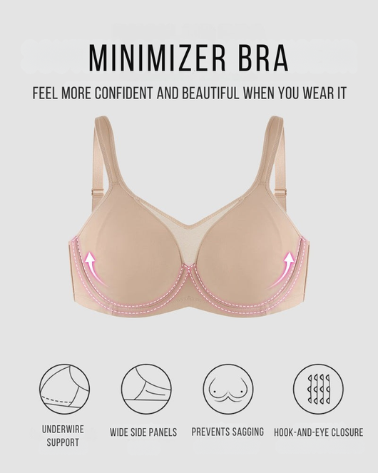 Shapea Minimizer Bra - Cloud Comfort